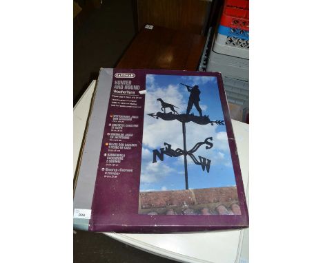 Boxed Hunter &amp; Hound weather vane