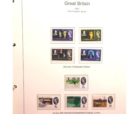 Album of first phosphor issues. P&amp;P Group 1 (£14+VAT for the first lot and £1+VAT for subsequent lots) 