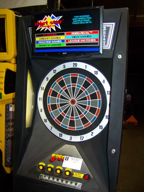 SPECTRUM DART STAR MEDALIST DART BOARD LCD DISPLAY