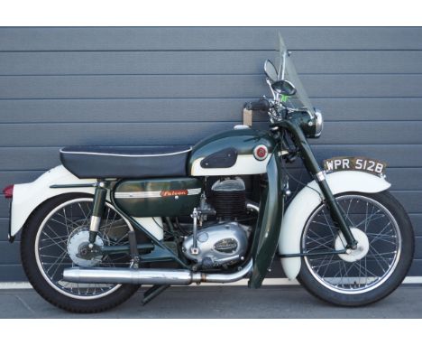 Francis Barnett Falcon 87 motorcycle. 1962. 197cc. Frame No. DF91278Engine No. 20T5809Comes with assorted receipts and litera
