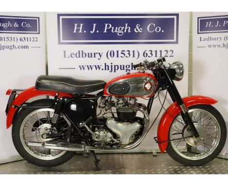 BSA A10 Super Rocket motorcycle. 1958. 650cc. Frame No. FA74240Engine No. CA10R9521Runs and rides. Rebuilt with new pistons i