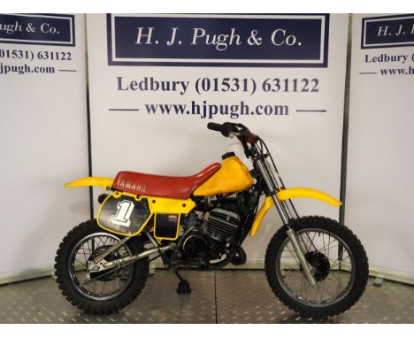 Yamaha YZ60 childs scrambler. 1982. Engine No. 5X1-000786Engine turns over but has not been ridden in several years so will r