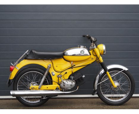 Puch VZ50 moped. 49cc. 1975. Frame No. 6141.896 Engine No. 6141.896Runs and rides. Needs light recommissioning. Reg. HGM 83N.