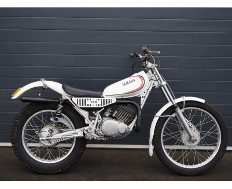 *The following 20 bikes are part of a private collection and have all been dry stored.*Yamaha TY 175 trials bike. 175cc. 1979