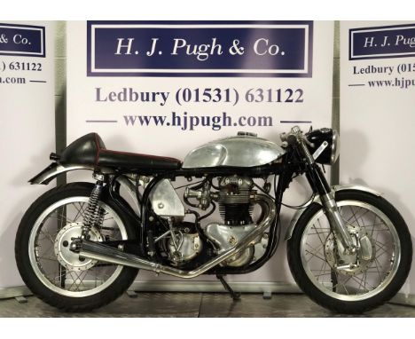 Norton Dominator motorcycle. 1962. 600cc.Frame No. 13103082Engine No. 85630Engine turns over with compression. With a Feather