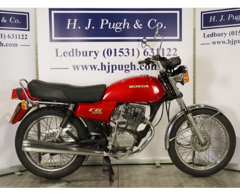Honda CG125 motorcycle. 1997. 124cc. Frame No. 9C2JC1821TR011459 Engine No. CG125RE8106258 Runs and rides. Comes with MOT tes