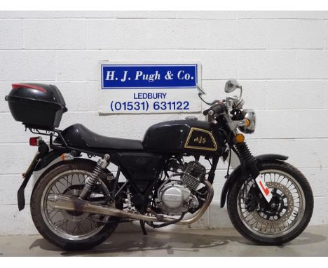 AJS Cadwell 125 motorcycle. 2017. 123cc. Frame No. LGVSJPSAXHZ520116Engine No. SK154FMI-D17D00057Engine turns over with compr