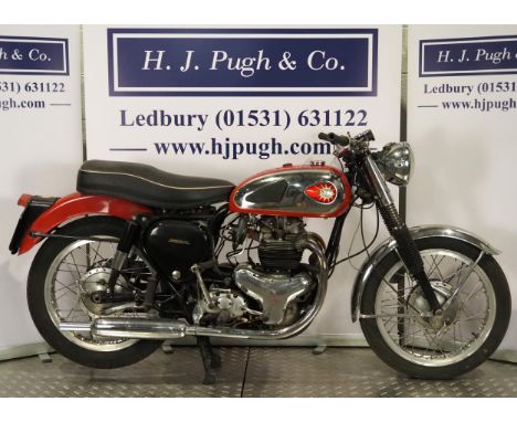 BSA A10 Super Rocket motorcycle. 1961. 650ccFrame No. GA720429Engine No. DA10R8544Part of a deceased estate. Engine turns ove