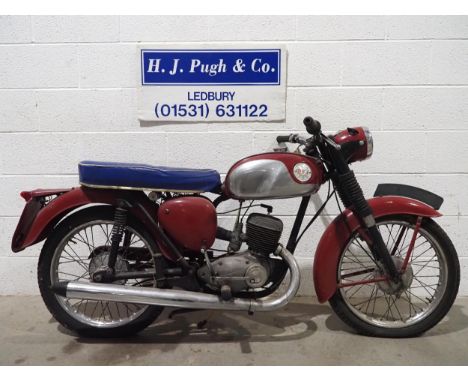BSA Bantam B175 motorcycle project. 175ccFrame No. PD04319Engine No. PD04319Has been dry stored for some time. Engine is free