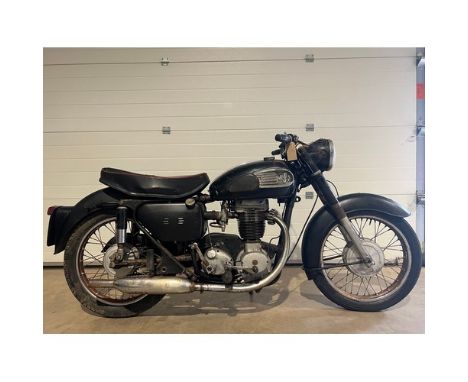 AJS 350 model 16 motorcycle. 1961. 350ccEngine no. 1641586Runs and rides, 1 former keeper, needs recommissioning.Reg. D60 XWB