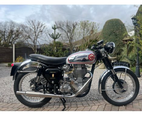 BSA Goldstar DBD 34 motorcycle. 1959. 500ccFrame No. CB328879Engine No. DBD34GS4715Fitted with a RRT2 gearbox.The bike is ver
