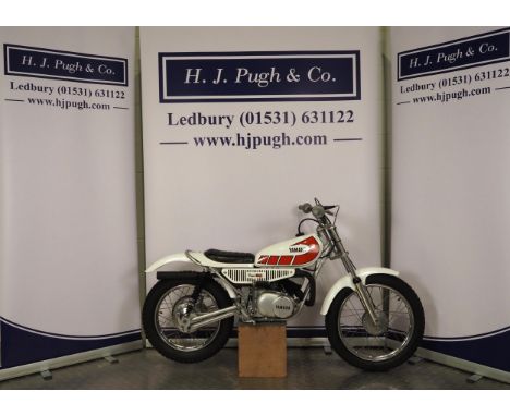 Yamaha TY 80 trials bike. Frame No. 451-110027 Engine No. 451-110027 Runs and rides but will need recommissioning. Previously