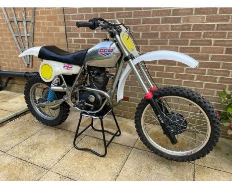 Original CCM scrambler. 1979. 500ccFrame and engine number intact. Not been started for some time, came out of private collec