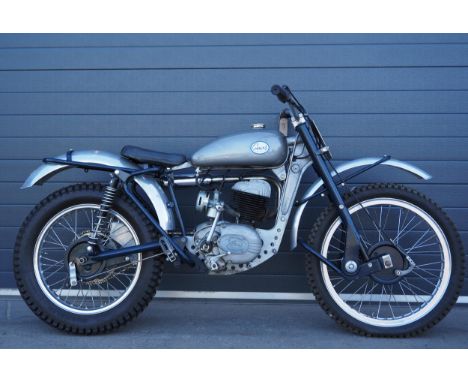 Greeves trials motorcycle. Frame No. 8012/TAEngine No. 625B3477Engine turns over with compression.