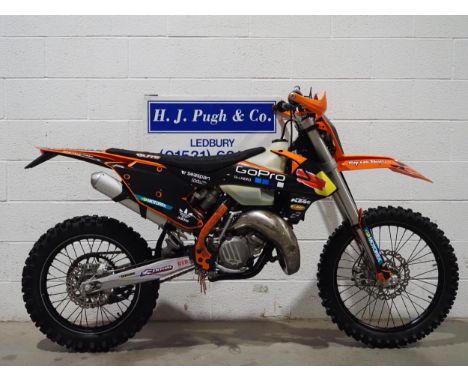 KTM motorcross bike. 2017. Runs and rides. Recent plastics and graphics fitted aswell as clutch plates, starter motor and sol