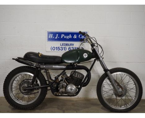 AJS Stormer motorcycle project. 250ccEngine No. 250402A3352Non runner. Engine turns over.No Docs 