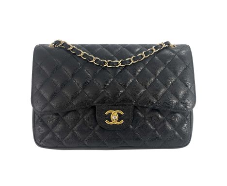 Chanel Vintage Quilted Horizontal Stitch Lambskin Classic Flap Bag