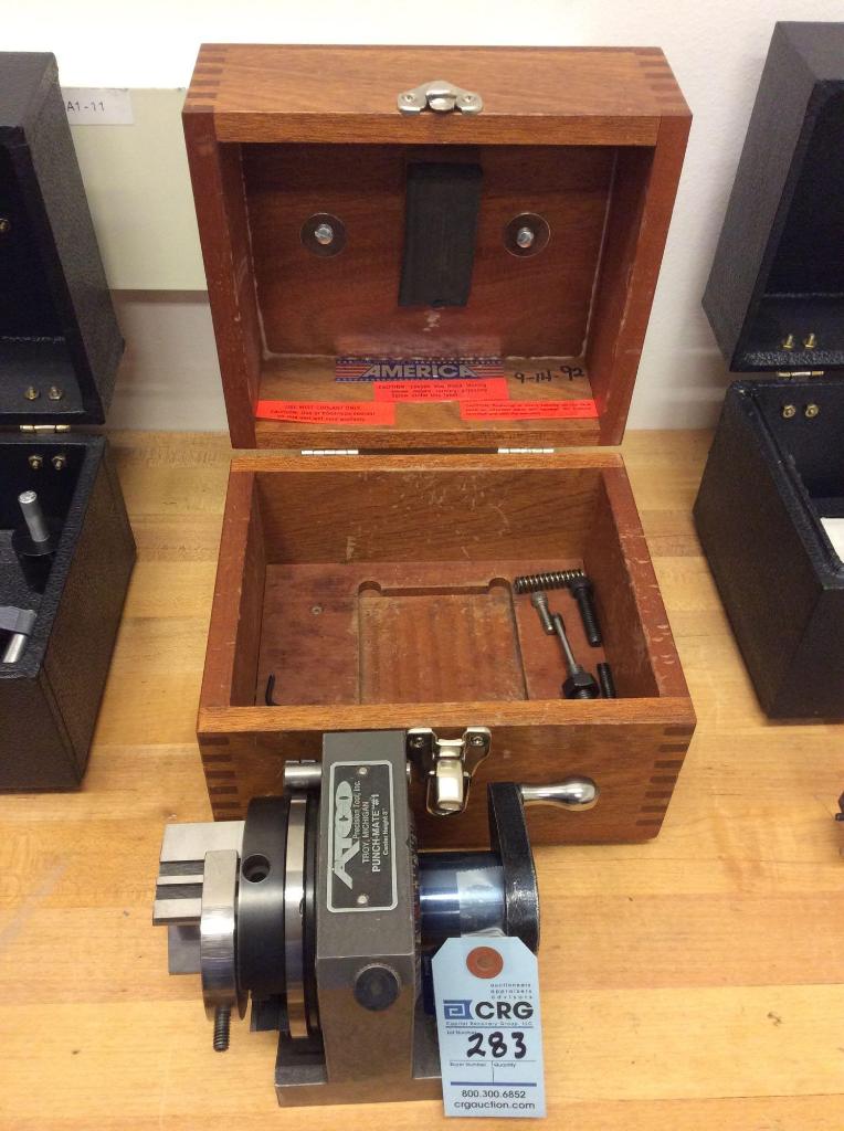 Atco PUNCHMATE 1 Vblock grinding fixture