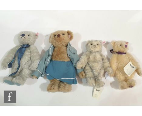 Four Steiff teddy bears, Bagi Club Edition 2006, white tag 420559, beige mohair, based on a Lady Bear sold at Christie's in 2