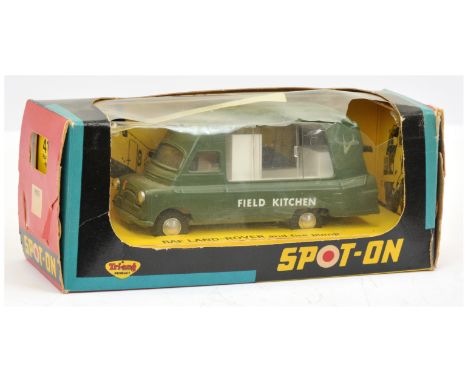 Triang Spot-on 417 "Field Kitchen"&nbsp; - green body with white interior, spun hubs - Near Mint (requires very light cleanin