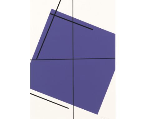 JO DELAHAUT (1911-1992)  Portfolio, 1991    Sérigraphie en couleur. Paraphée et datéeZeefdruk in kleur. Geparafeerd en gedate