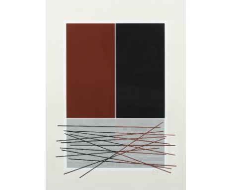 JESÚS RAFAEL SOTO (1923-2005) From Album vibration, 1969     Sérigraphie en couleur sur carton. Signée et numérotée 148/200. 