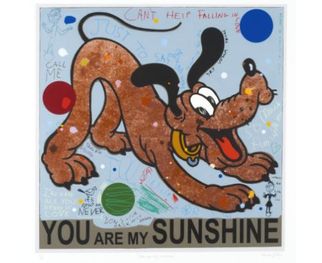 DAVID SPILLER (born 1942) You are my Sunshine, 2014    Sérigraphie en couleurs. Signée, titrée et numérotée 13/75Zeefdruk in 