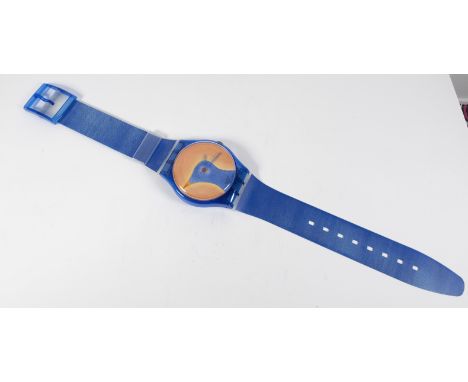 JEAN-MICHEL FOLON (1934-2005)Maxi Swatch, 1983 Maxi Swatch. Vendue dans son carton d'origine avec manuel d'installationMaxi S