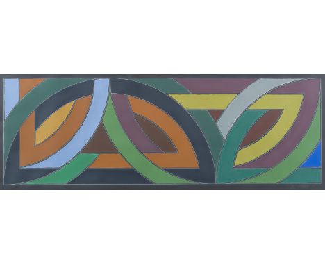 FRANK STELLA (1936-2024)  York Factory II, 1974    Sérigraphie en 53 couleurs. Signée, datée et numérotée 83/100. Ed. Gemini 