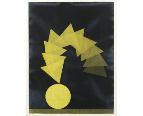 POL BURY (1922-2005) Dix triangles sont un cercle, 1979     Eau-forte. Signée et numérotée 55/75Ets. Getekend en genummerd 55