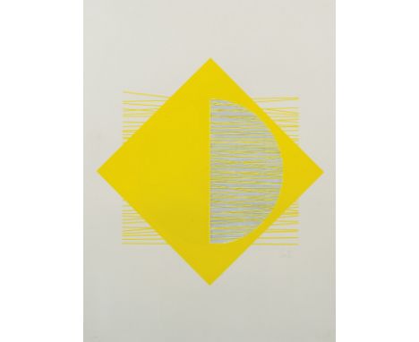 JESÚS RAFAEL SOTO (1923-2005) From Album vibration, 1969     Sérigraphie en couleur sur carton. Signée et numérotée 101/200. 