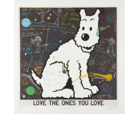 DAVID SPILLER (1942-2018)  The ones you love    Sérigraphie en couleurs. Signée, titrée et numérotée 48/75Zeefdruk in kleuren
