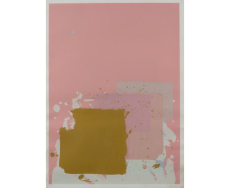 JOHN HOYLAND (1934-2011)Composition, 1971      Lithographie en couleur. Signée, datée et numérotée 77/100Kleurenlithografie. 