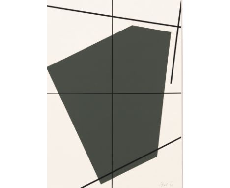JO DELAHAUT (1911-1992) Portfolio, 1991     Sérigraphie en couleur. Paraphée et datéeZeefdruk in kleur. Geparafeerd en gedate