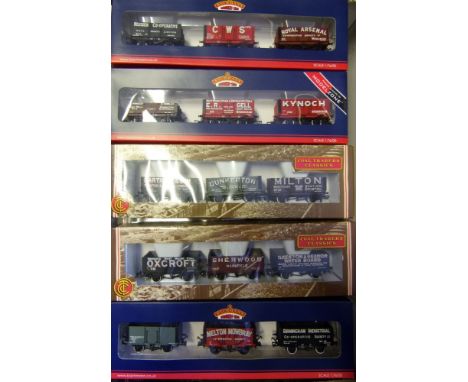 Bachmann Coal Traders Classics and others a collection of mostly of private owners open wagons: all boxed, each with a trio o