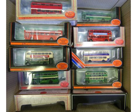 Exclusive First Editions, a collection of double decker buses and coaches: all boxed (23).