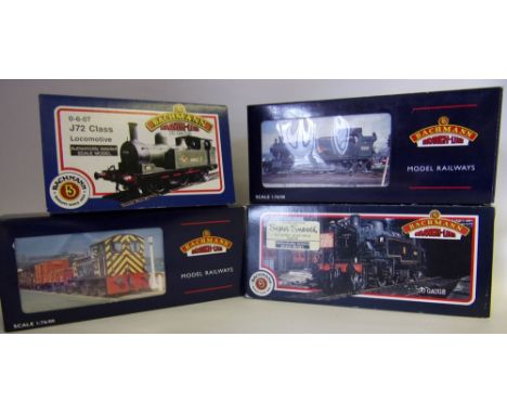 Bachmann, a 2-6-2 tank locomotive No 41313 in BR black livery: an 0-6-0 tank locomotive No 68680 in BR black livery, a 2-6-2 