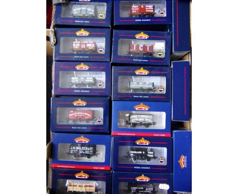 Bachmann, a collection of mostly private owners open wagons: all boxed, (54).