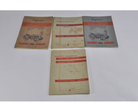 Tractor and Machinery Sales Literature / Manuals / Brochure Group . Misc Selection of Ferguson / Massey Ferguson issues. (4)