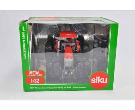 Siku 1/32 MCCormick Tractor with Duals. Limited Edition. M in Box.