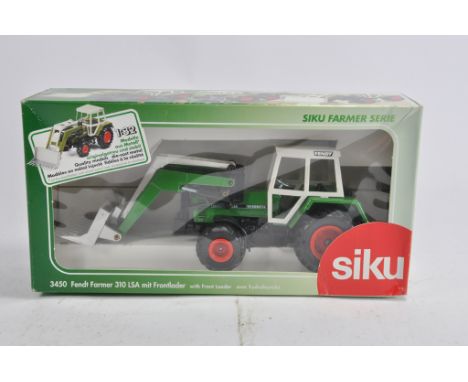 Siku 1/32 Fendt Farmer 310 LSA Tractor and Loader. M in Box.