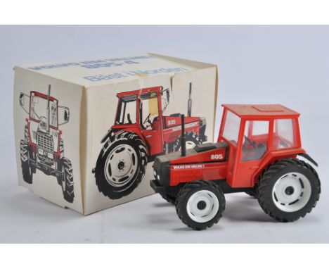 Rare Bast I Norden (Finland) Volvo BM Valmet 805 Tractor. Plastic. NM in VG to E Box.