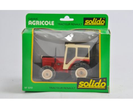 Solido No. 510 Renault Tractor. NM to M in VG to E Box.