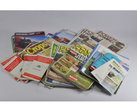 Tractor and Machinery Sales Literature / Manuals / Brochure Group . Misc Selection. (qty)