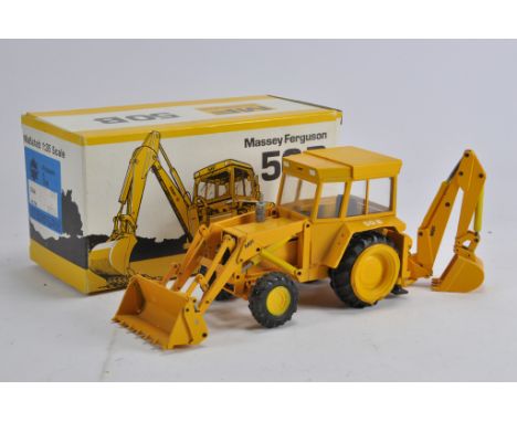 Conrad No. 2951 Massey Ferguson 50B Tractor Backhoe Loader. NM to M (some wheel melt) in VG to E Box. Rare.