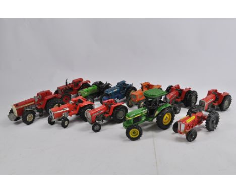 Mainly Britains Tractor Group. F. (11)