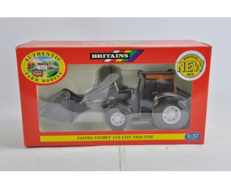 Britains 1/32 Valtra Valmet 115 City Tractor with Loader. M in Box.