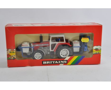 Britains 1/32 Massey Ferguson 2680 Tractor and Crop Sprayer. M in VG to E Box.