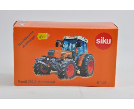 Siku 1/32 Limited Edition Fendt 209 S Kommunal Tractor. M in Box.