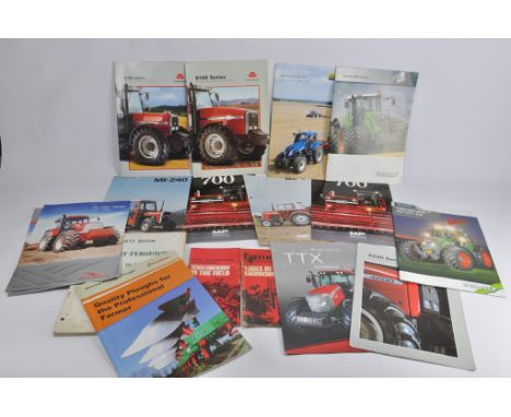 Tractor and Machinery Sales Literature / Manuals / Brochure Group . Misc Selection. (qty)